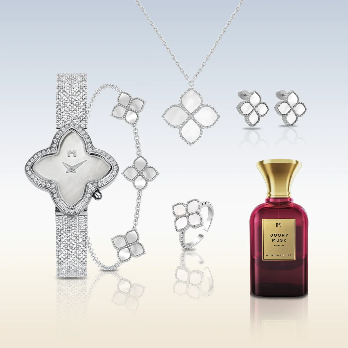Alia / Joory Pearl Silver / Joory Musk Parfum - Gift Set - Image 26