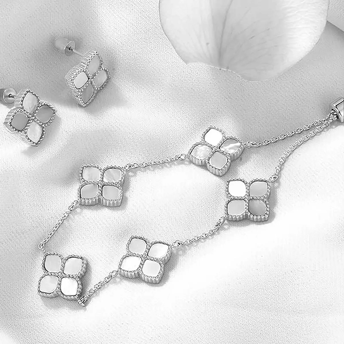 Joory / Bracelet Pearl Silver - Image 3