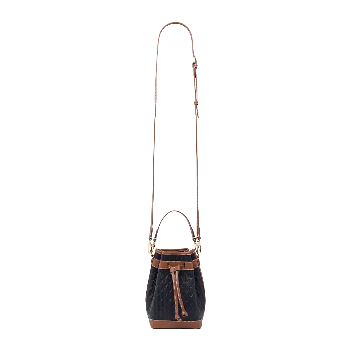 Sheikha Handbag / Black & Tan - Image 4