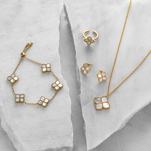 Amal / Joory Pearl Gold Set - Gift Set - Image 12