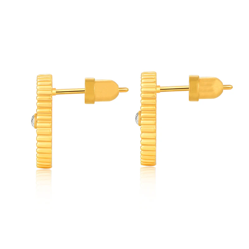 Ameera / Earrings Black Gold - Image 3
