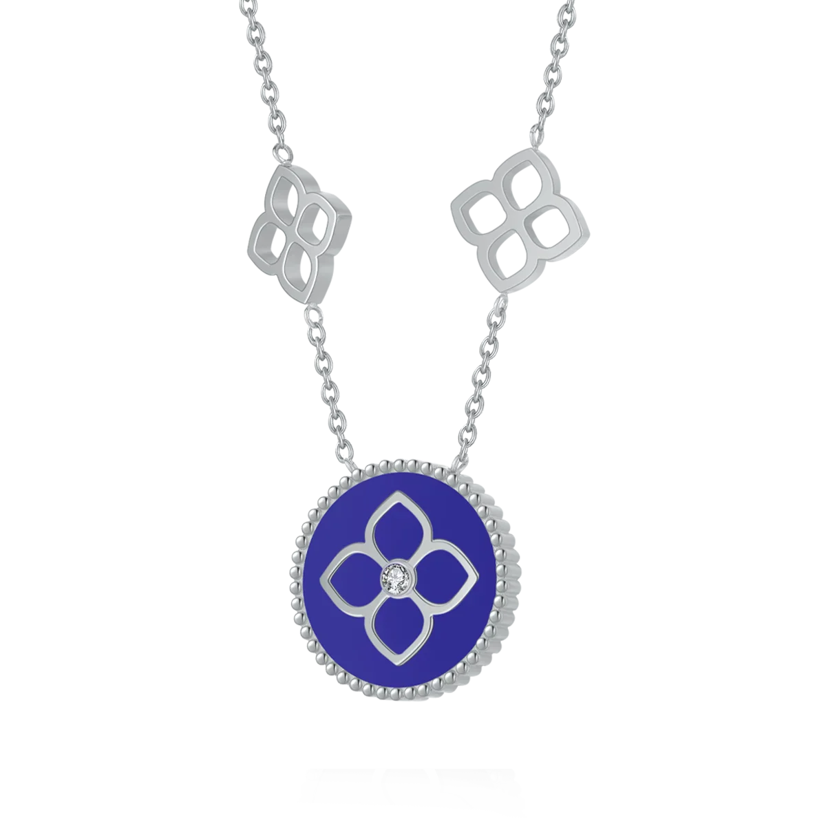 Ameera / Necklace Blue Silver - Image 2