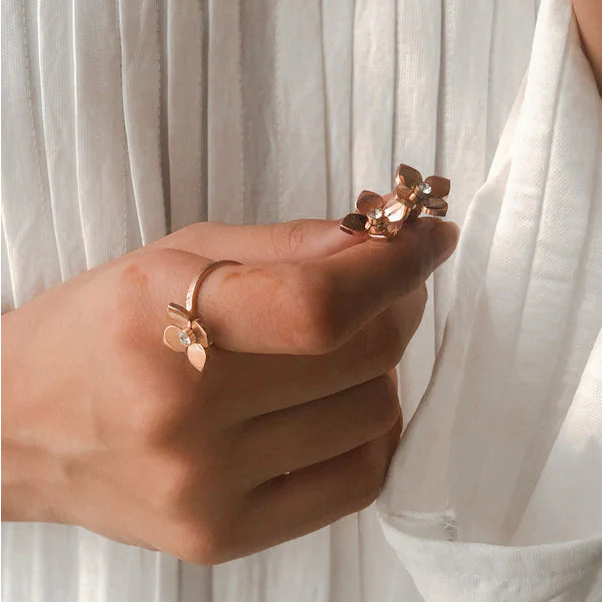 Bloom / Earring Rose Gold - Image 4