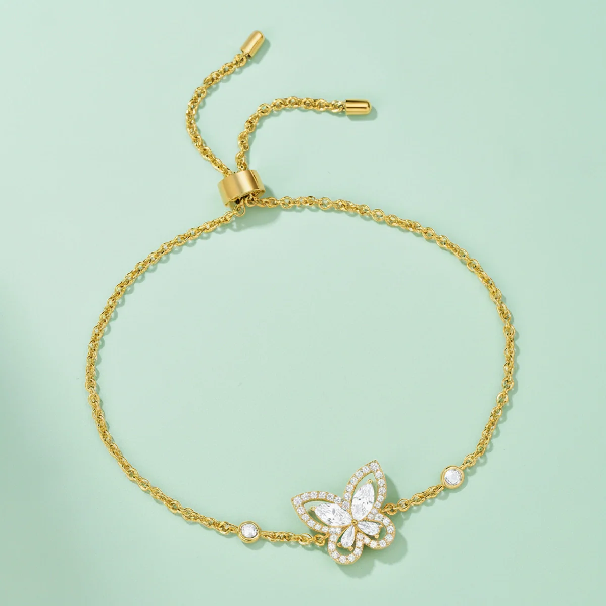 Butterfly / Bracelet Gold - Image 3