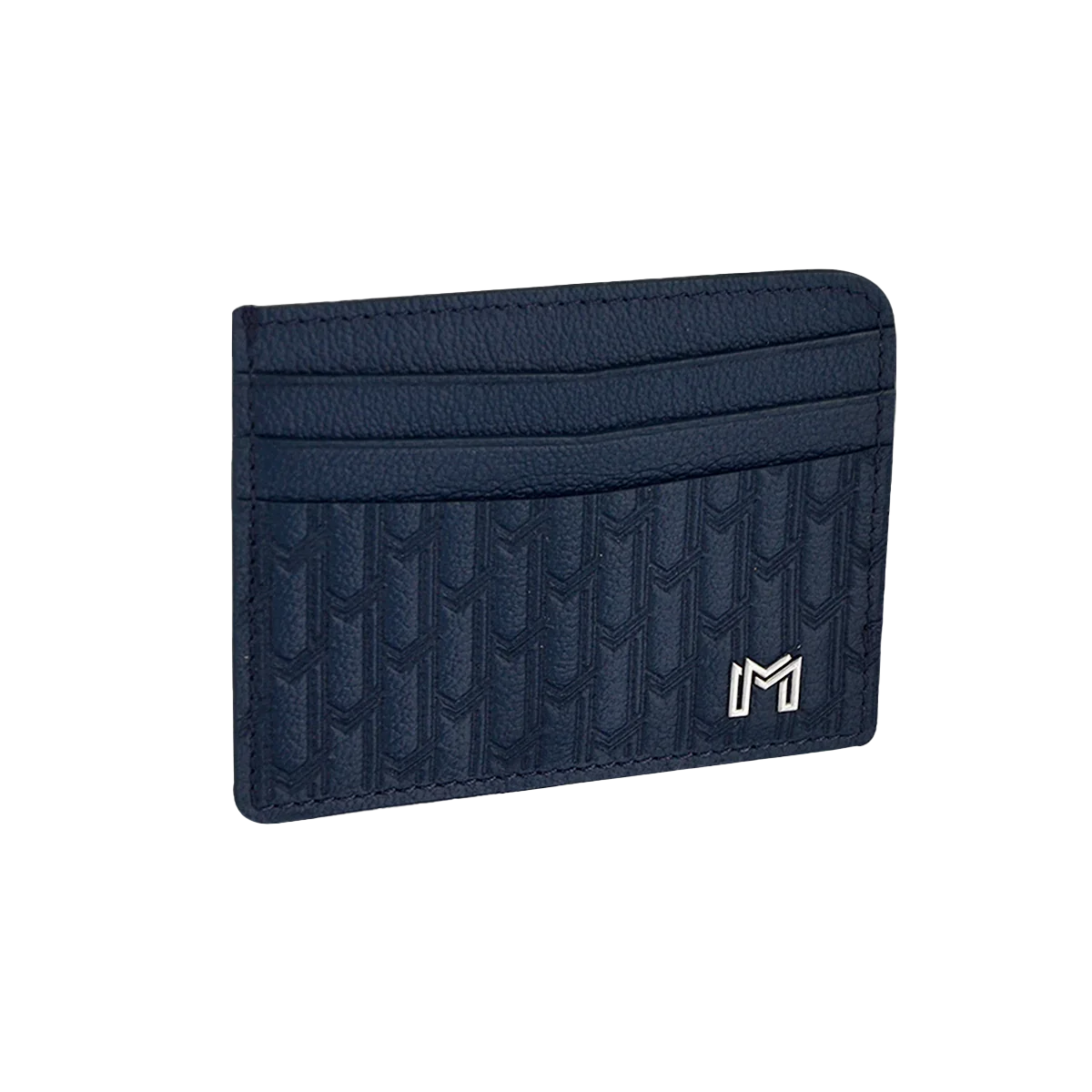 Camel Leather Navy / Silver