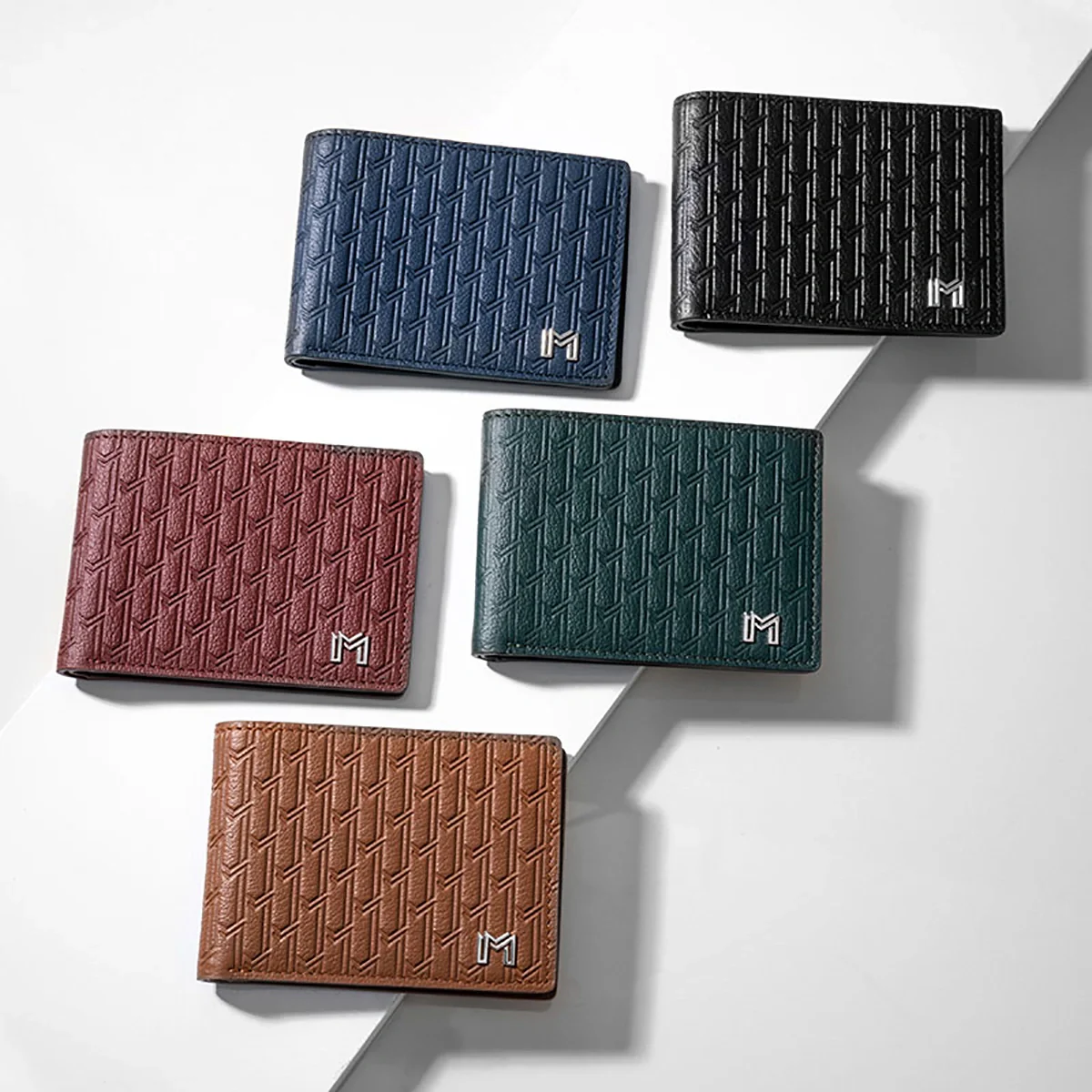 Camel Leather Burgundy / Silver - Image 5