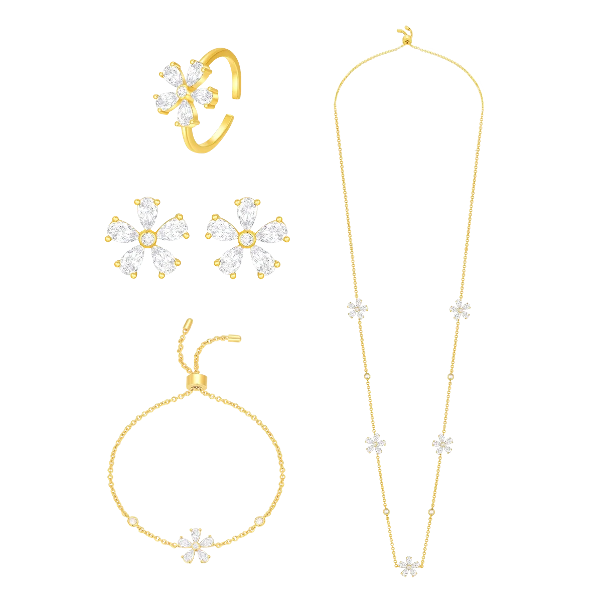 Daisy Flower / Simple Set Gold - Image 6