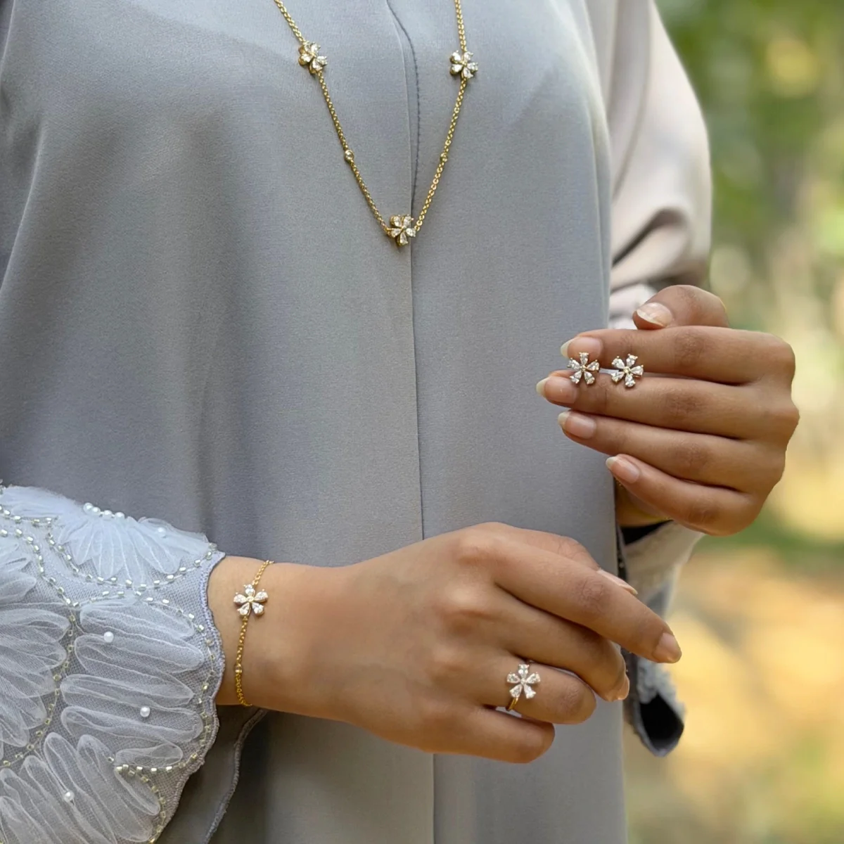Daisy Flower / Simple Set Gold - Image 8