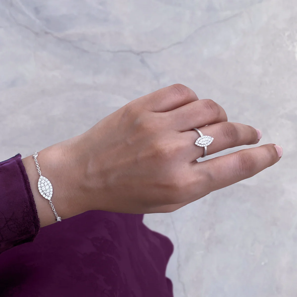 Daisy Leaf / Ring Silver - Image 5