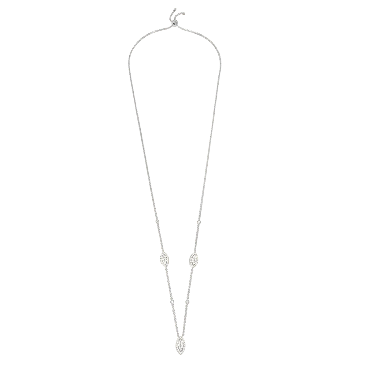 Daisy Leaf / Necklace Silver - Image 3