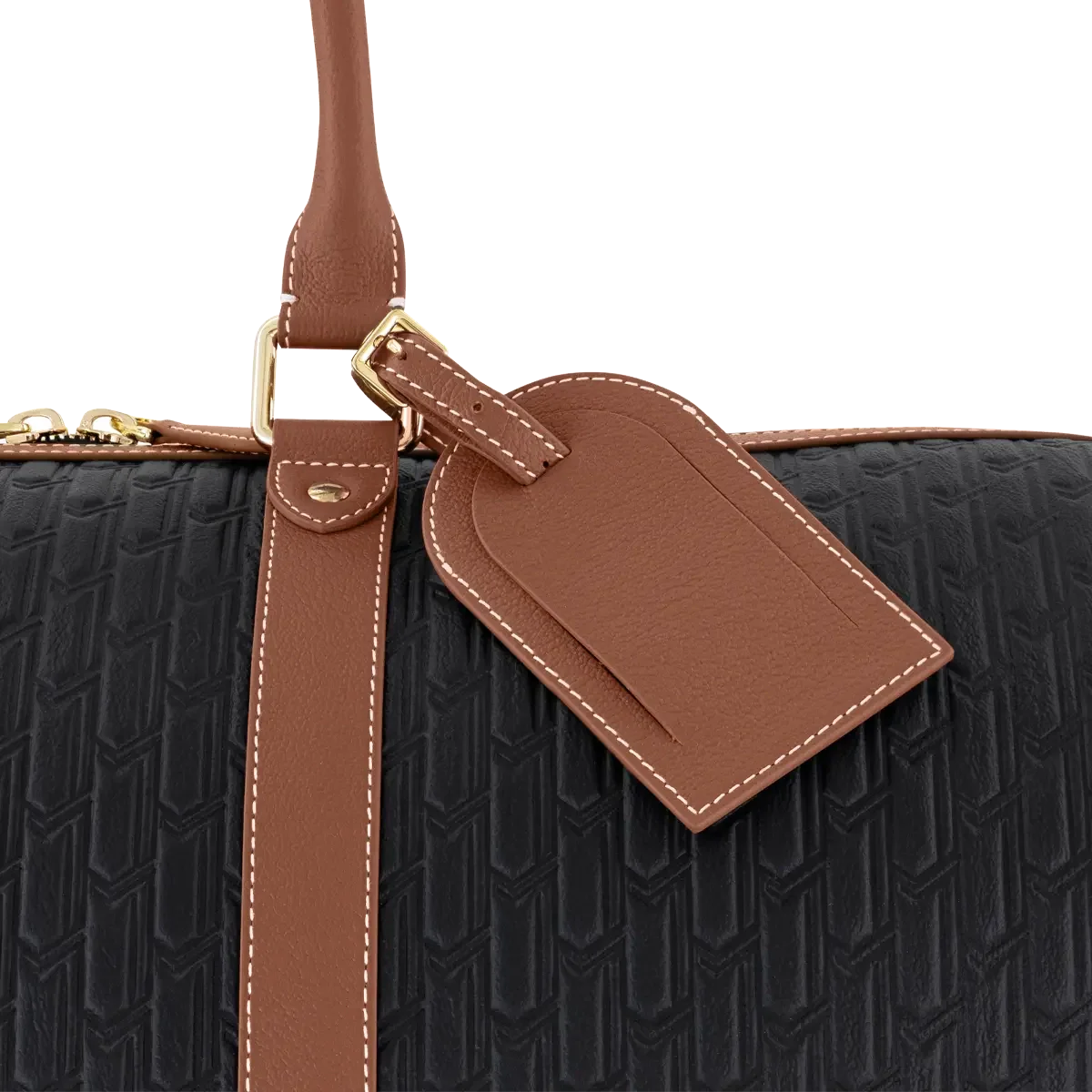 Duffle Bag / Black and Tan - Image 4