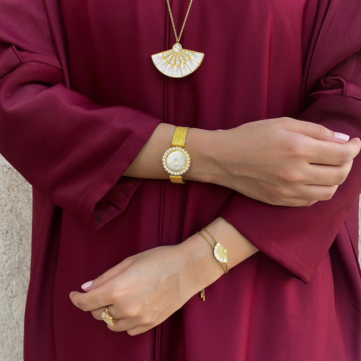 Fan / Bracelet Gold - Image 5