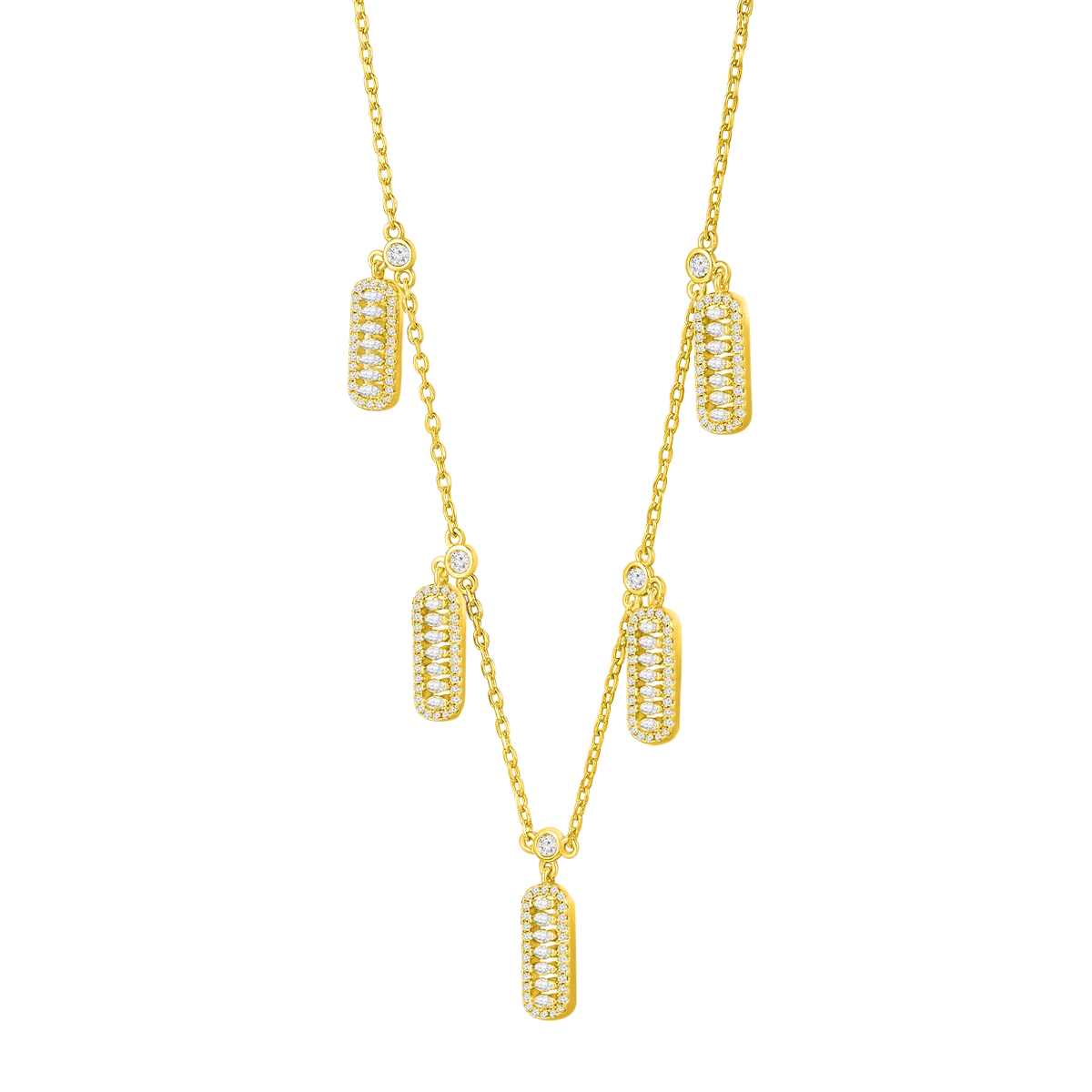 Fyne / Multi Necklace Gold - Image 2