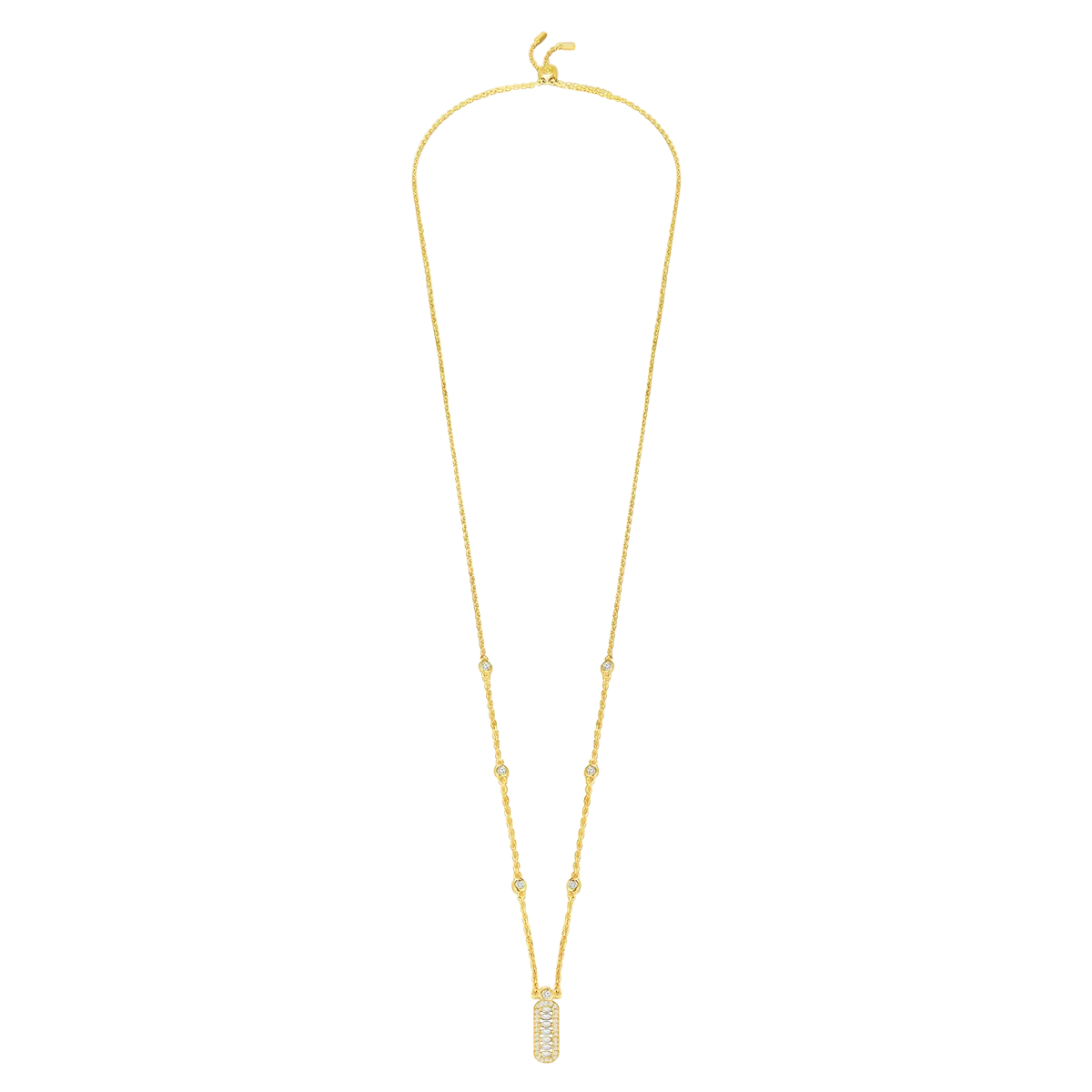 Fyne / Simple Necklace Gold - Image 3