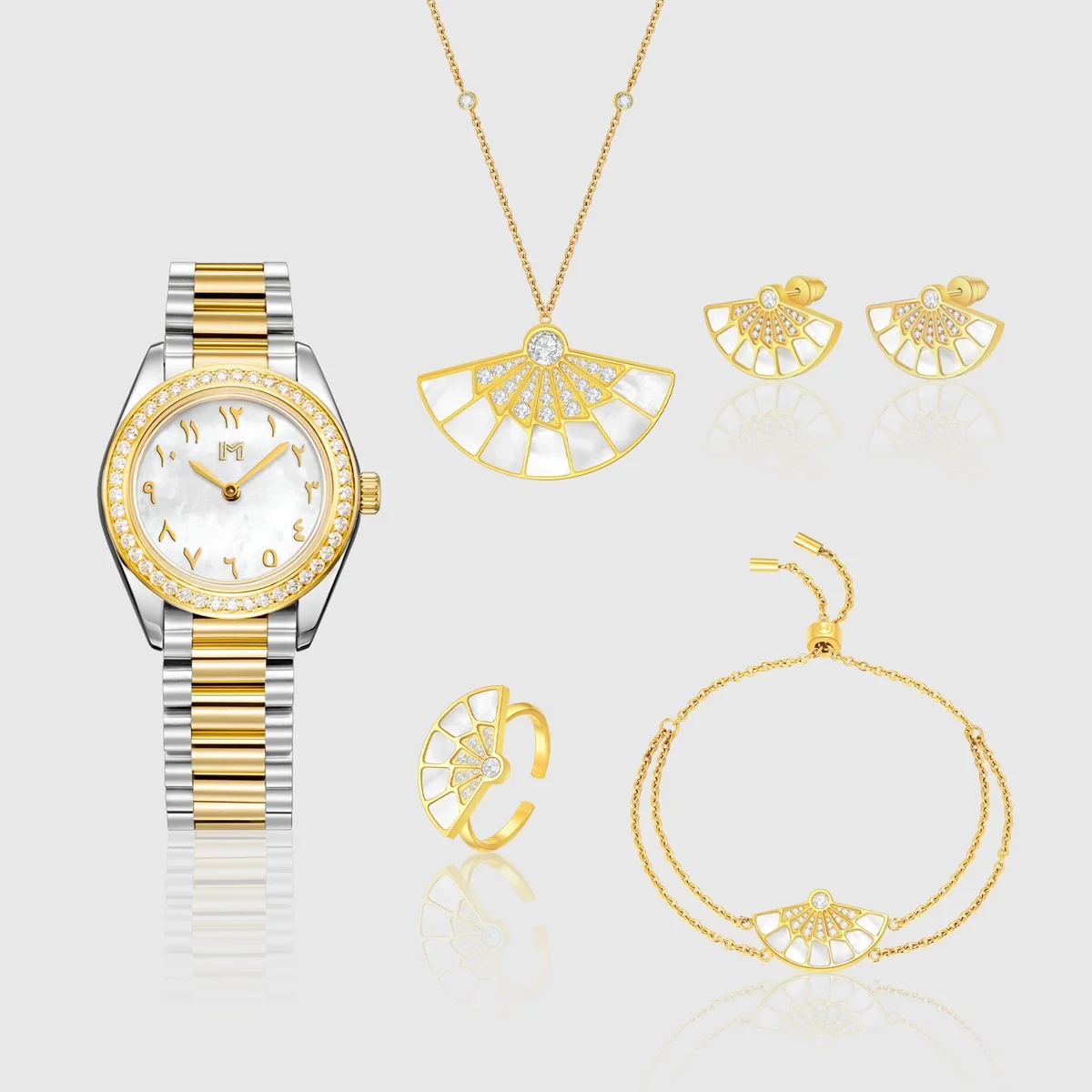 Ghaya / Fan Gold - Gift Set - Image 2