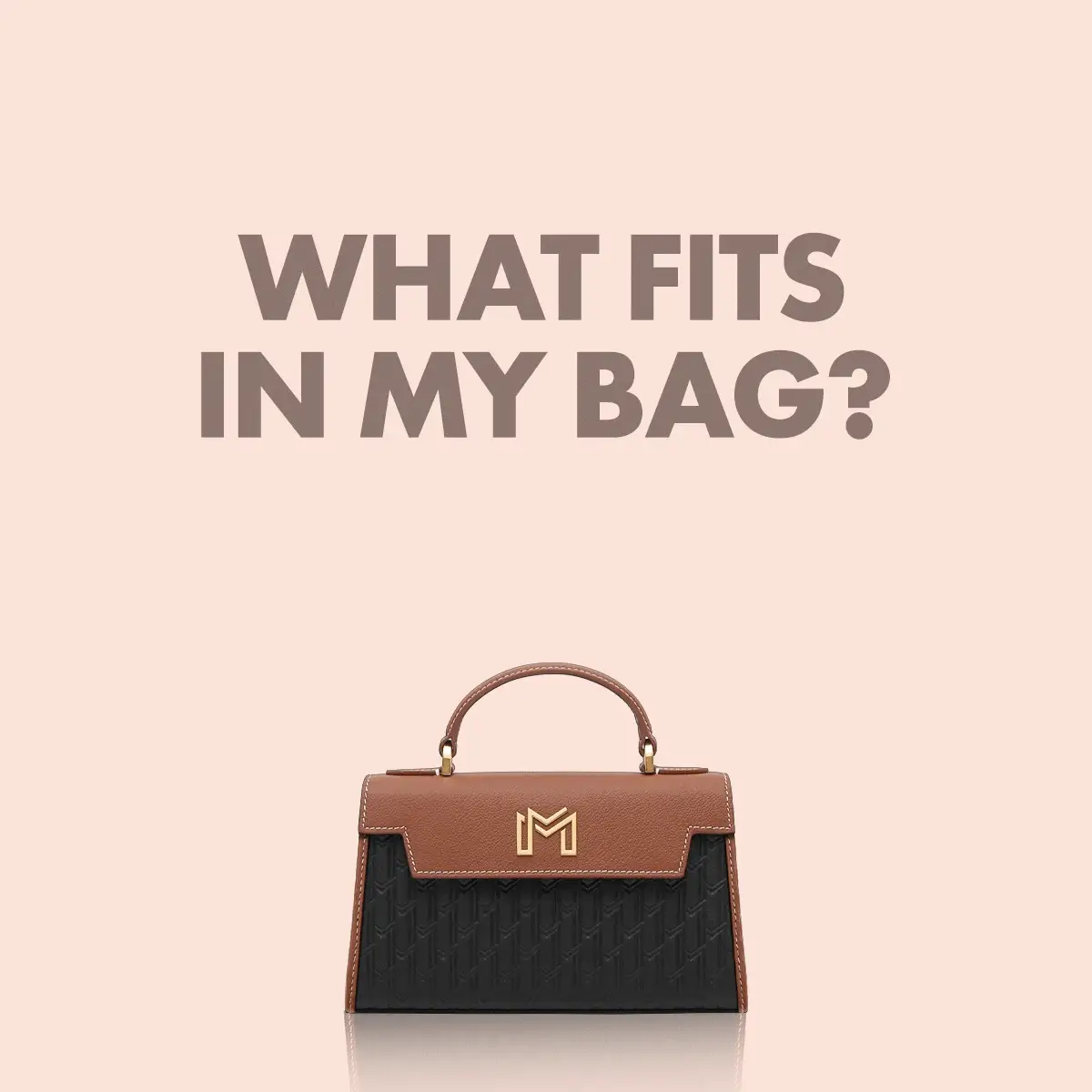 Hessa Handbag / Black & Tan - Image 9
