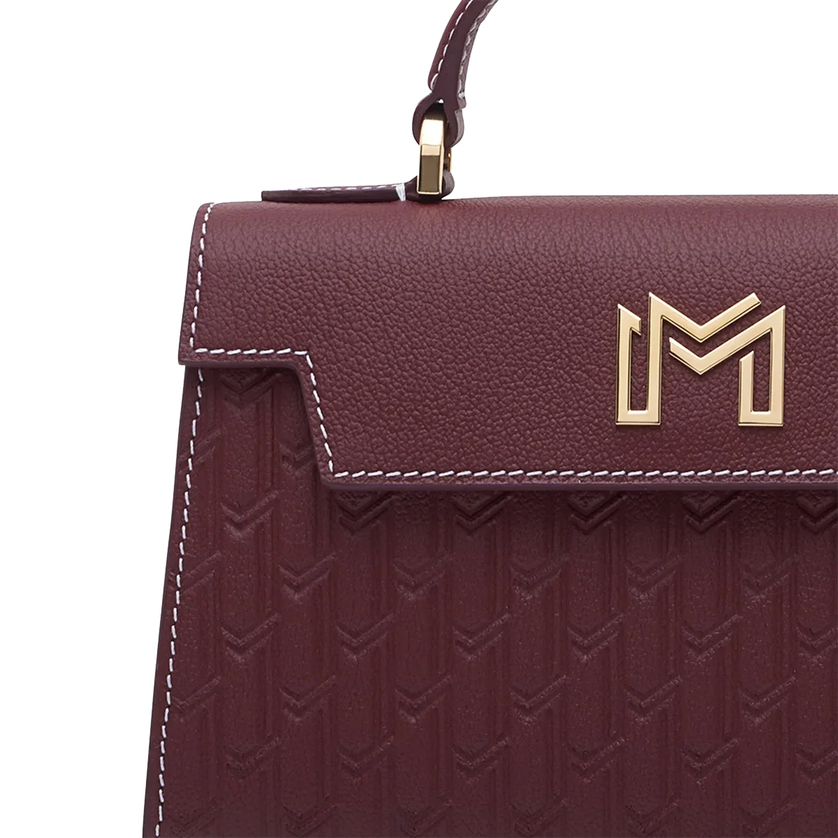 Hessa Handbag / Burgundy - Image 2