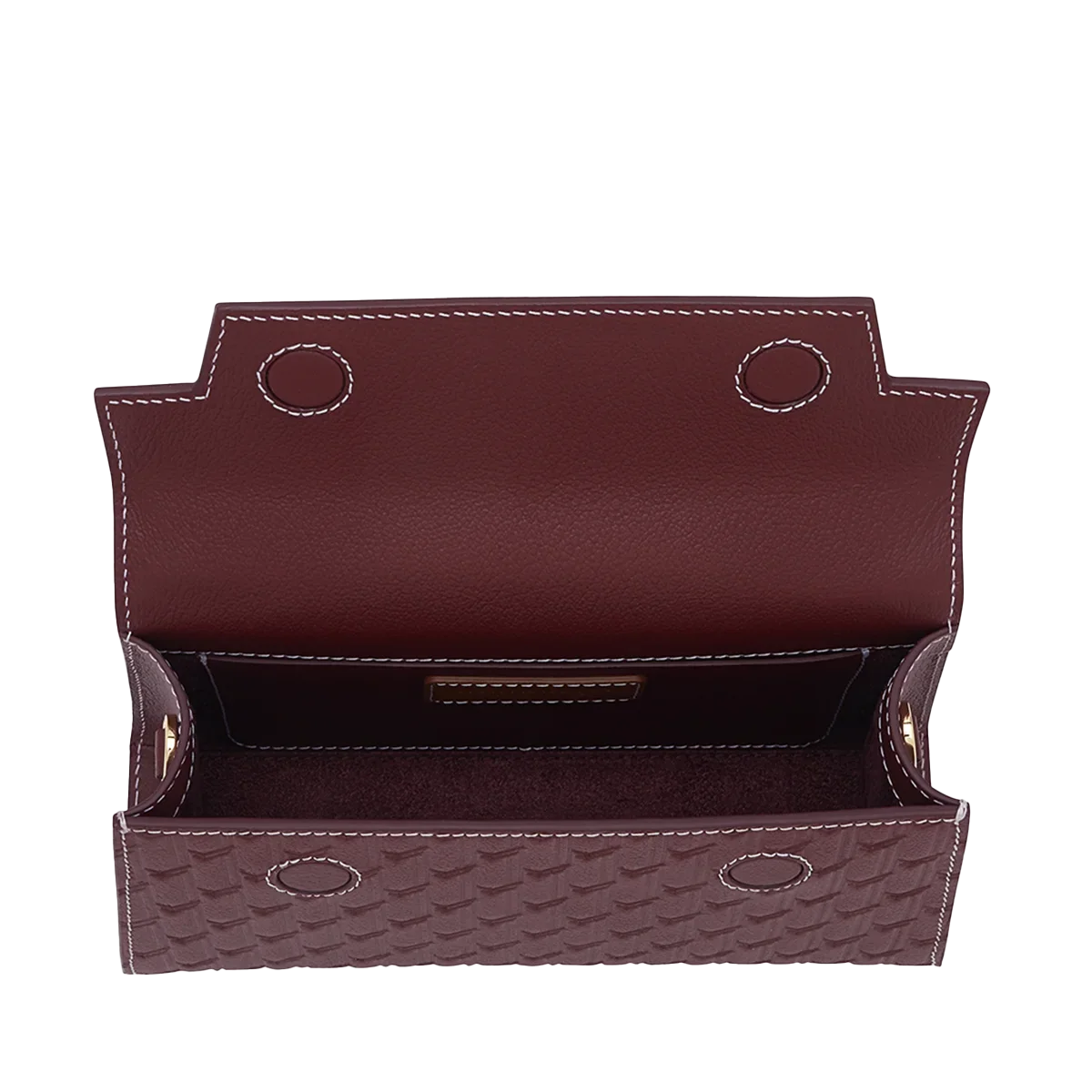 Hessa Handbag / Burgundy - Image 3