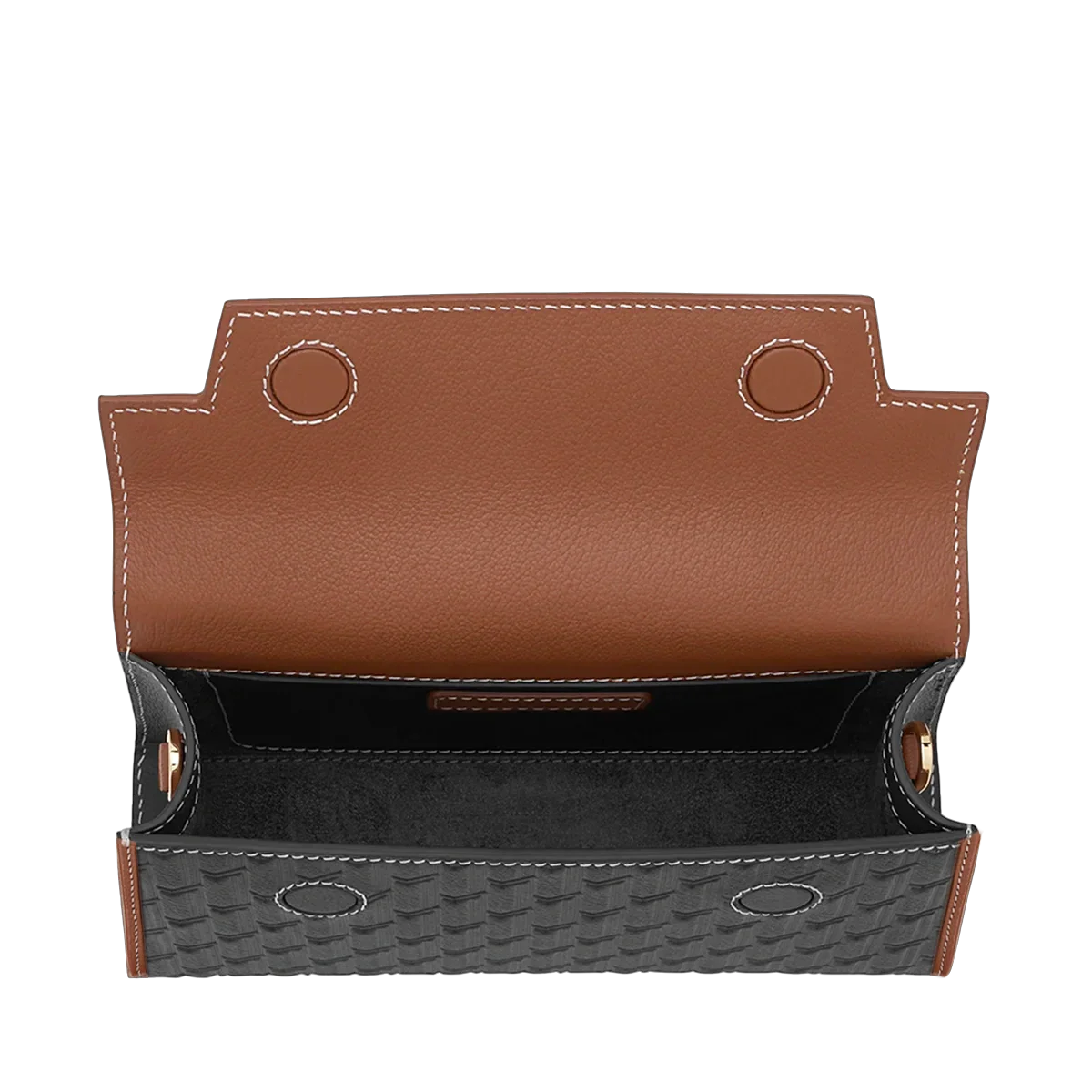 Hessa Handbag / Black & Tan - Image 3