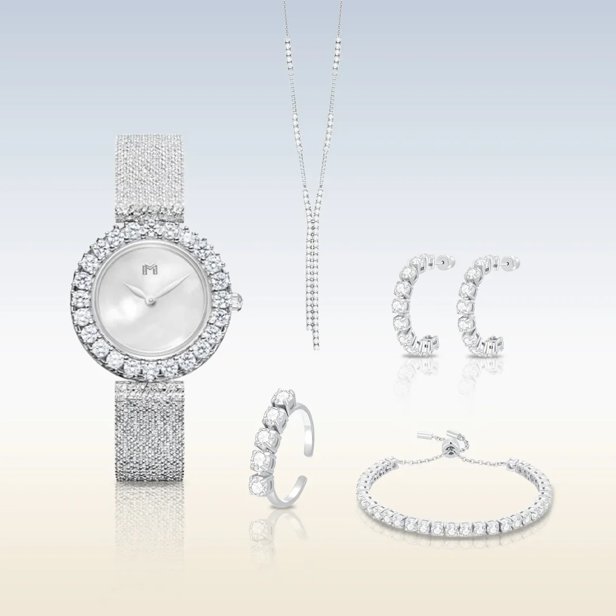 Huda / Tennis Silver - Gift Set - Image 14