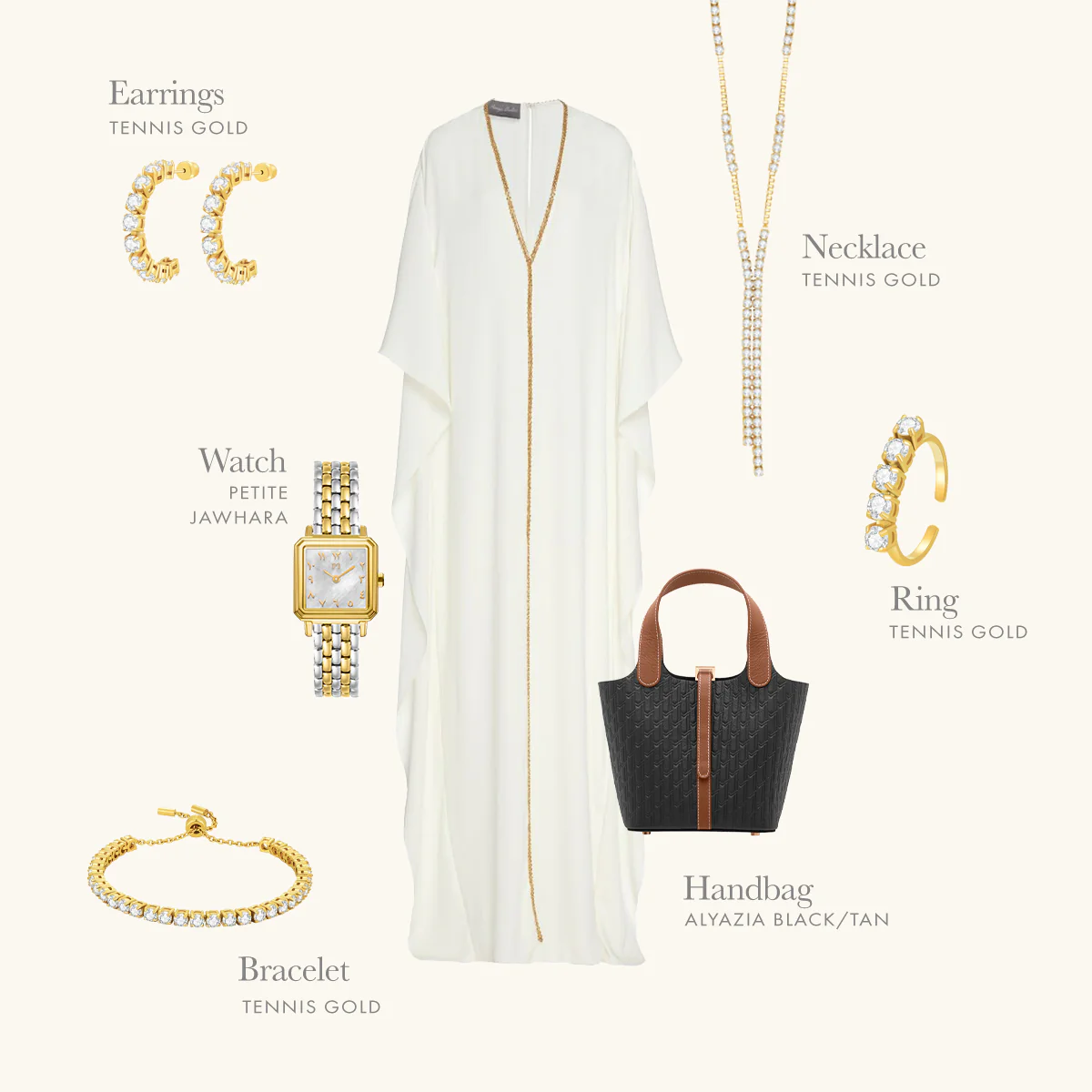 Jawhara / Tennis Gold - Gift Set - Image 20