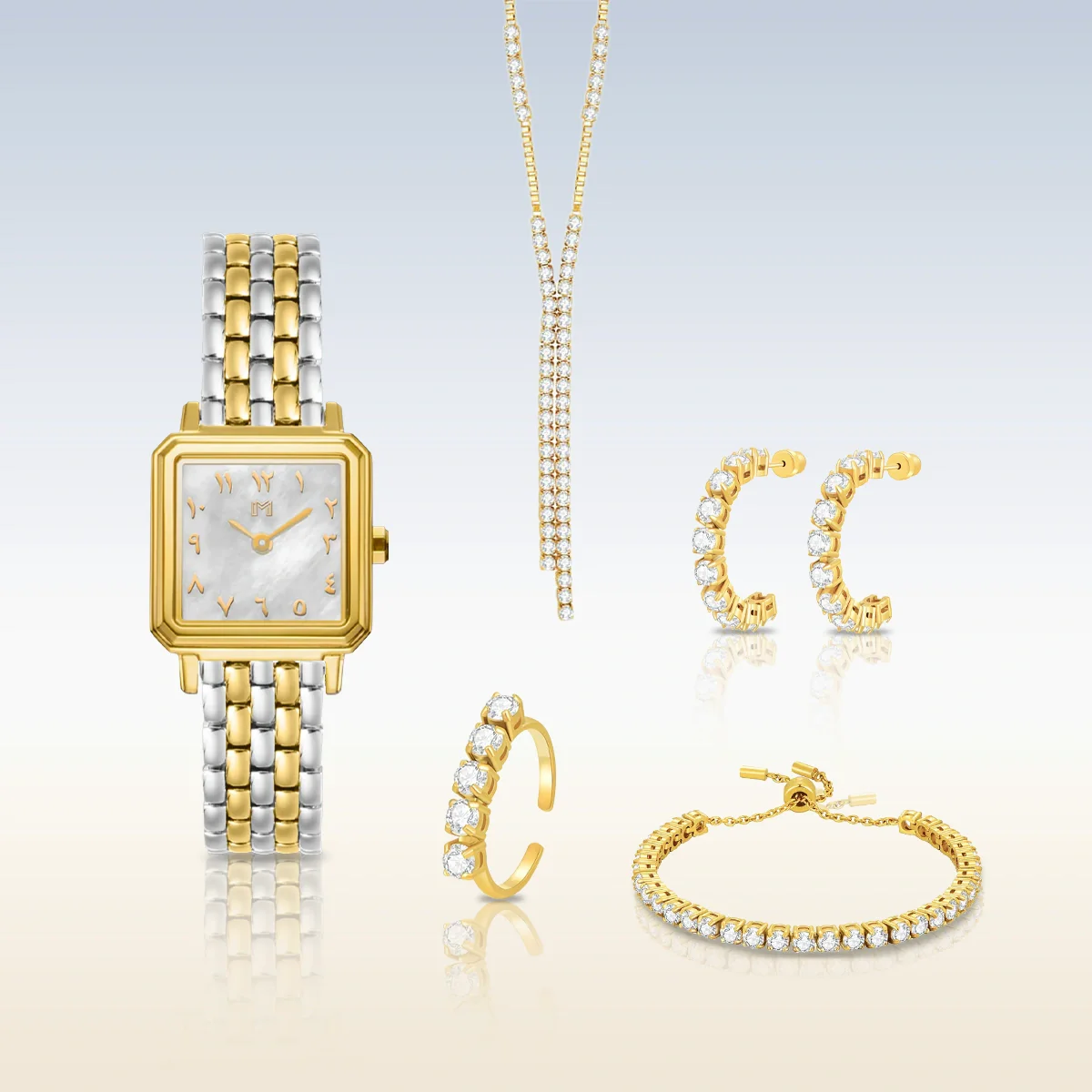 Jawhara / Tennis Gold - Gift Set - Image 21