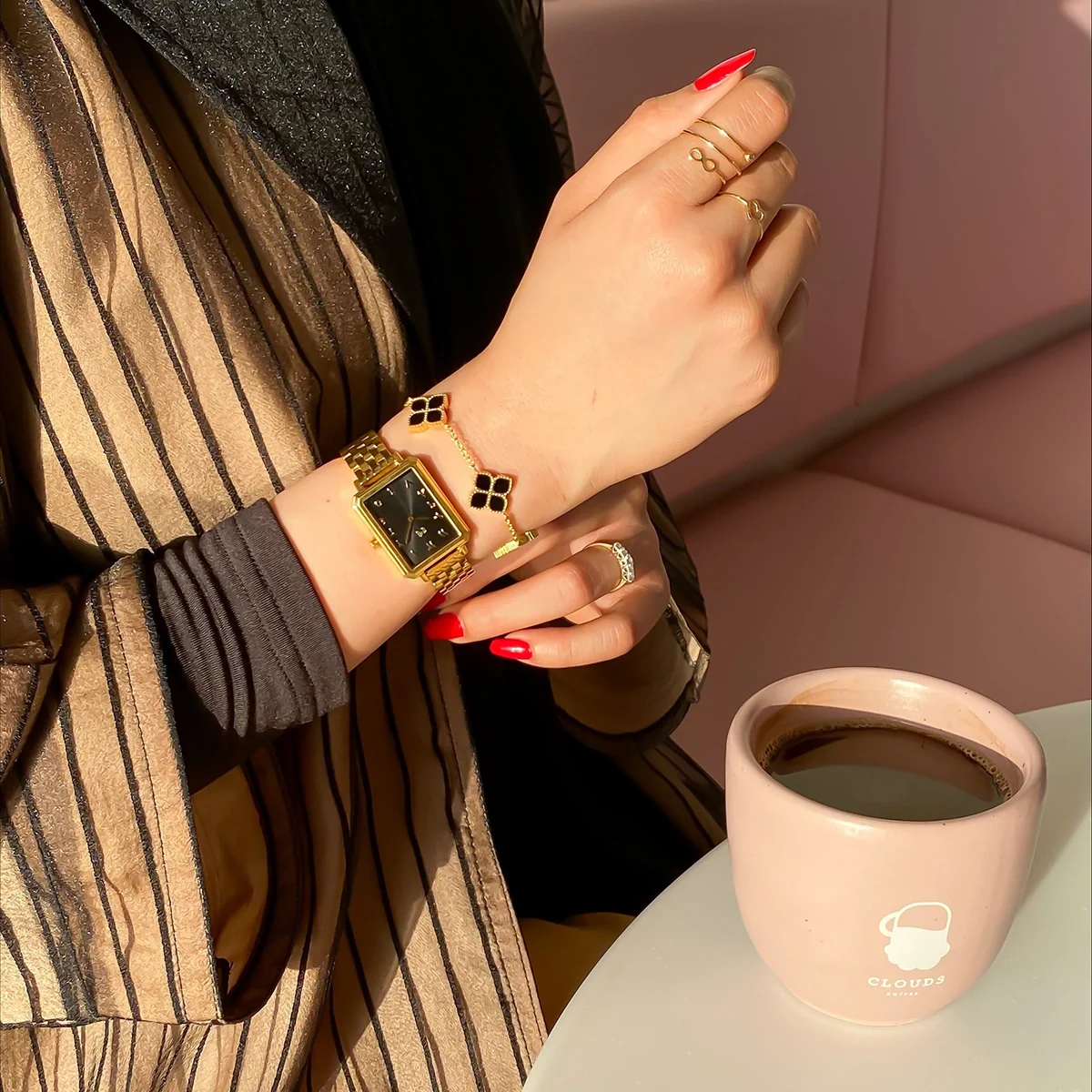 Joory / Bracelet Black Gold - Image 5