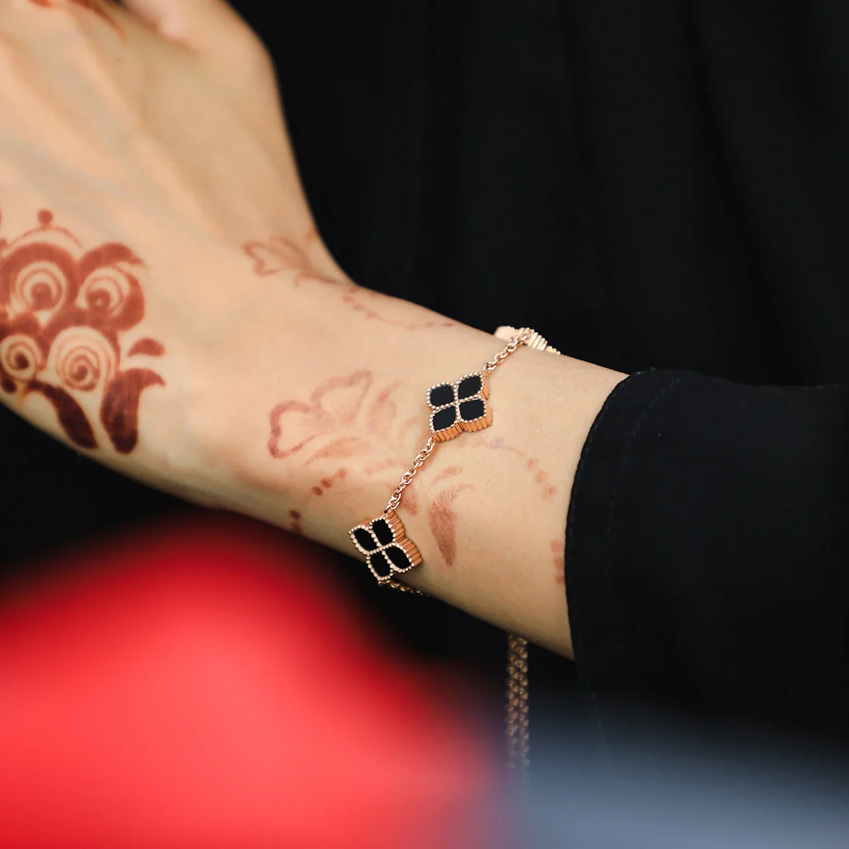 Joory / Bracelet Black Rose Gold - Image 6