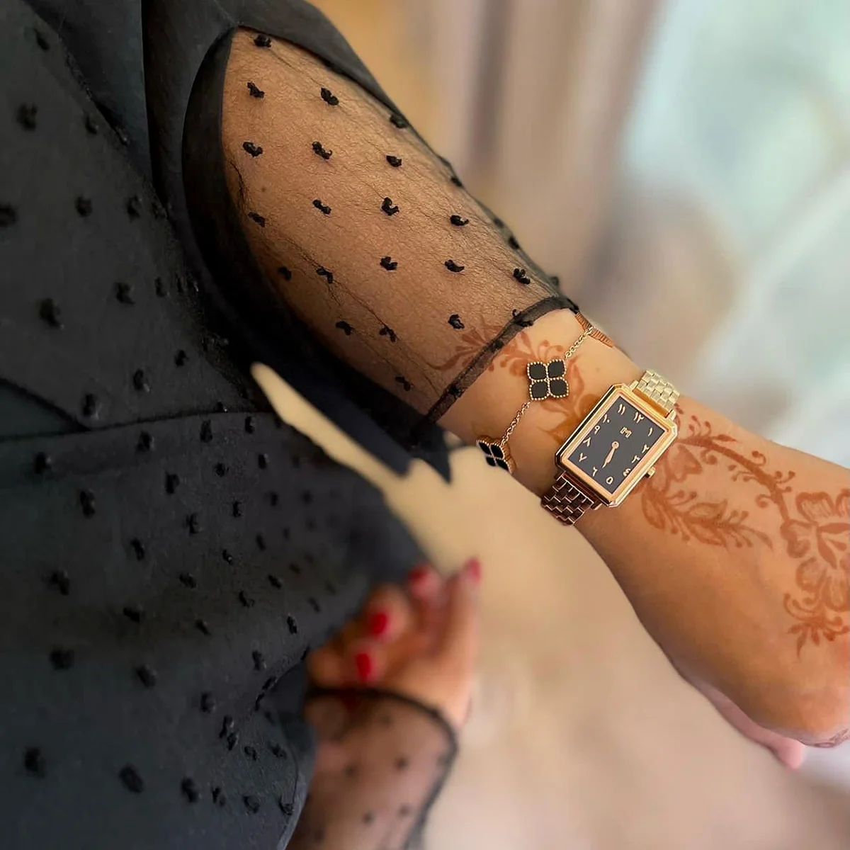 Joory / Bracelet Black Rose Gold - Image 7
