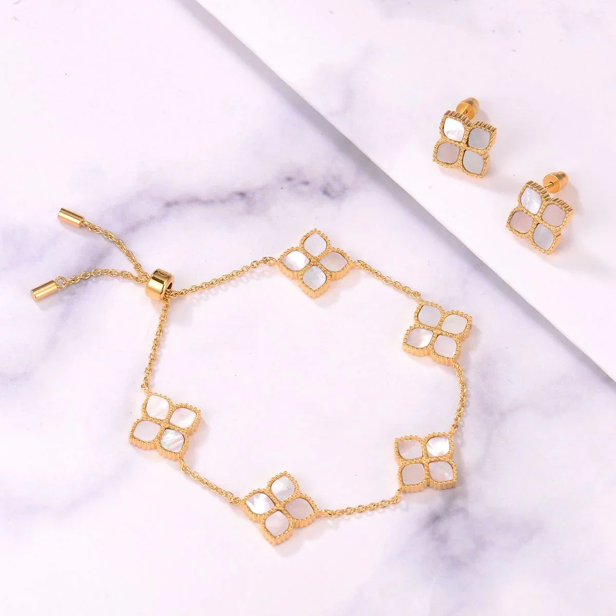 Joory / Bracelet Pearl Gold - Image 4