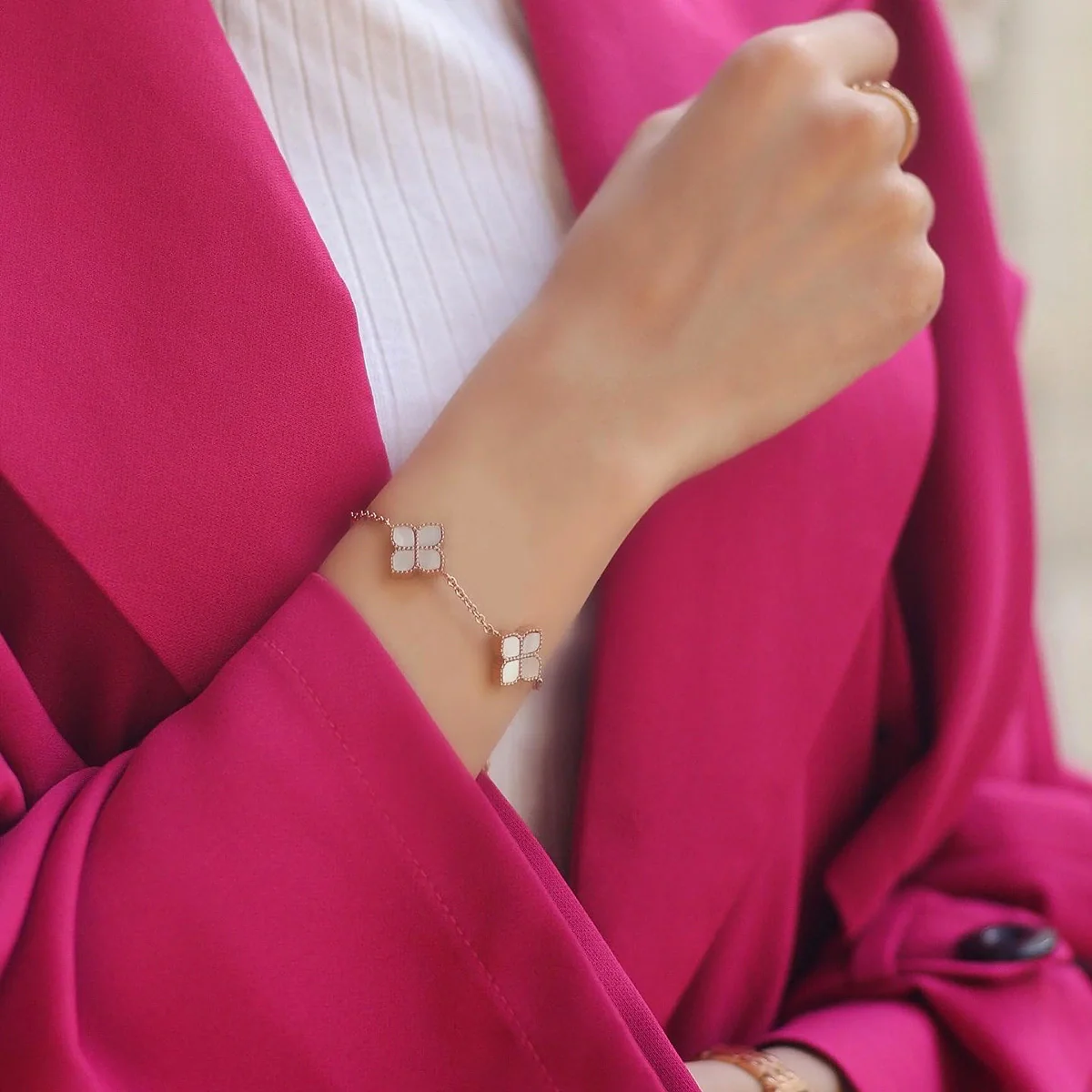 Joory / Bracelet Pearl Rose Gold - Image 5