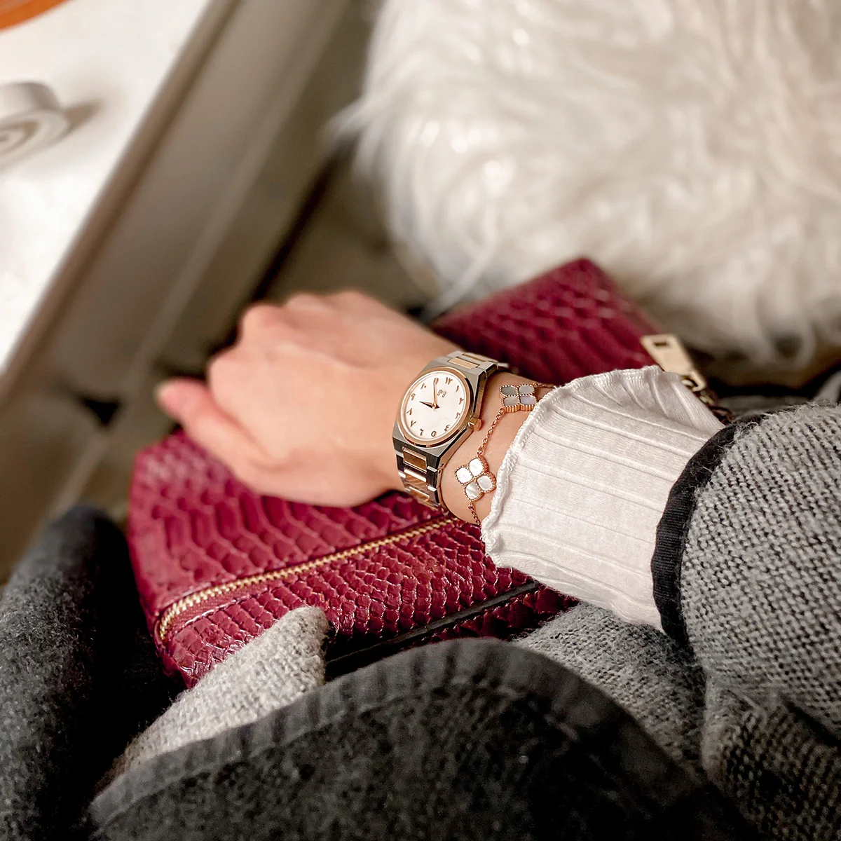 Joory / Bracelet Pearl Rose Gold - Image 8