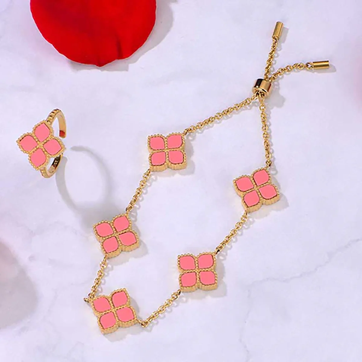 Joory / Bracelet Pink Gold - Image 4
