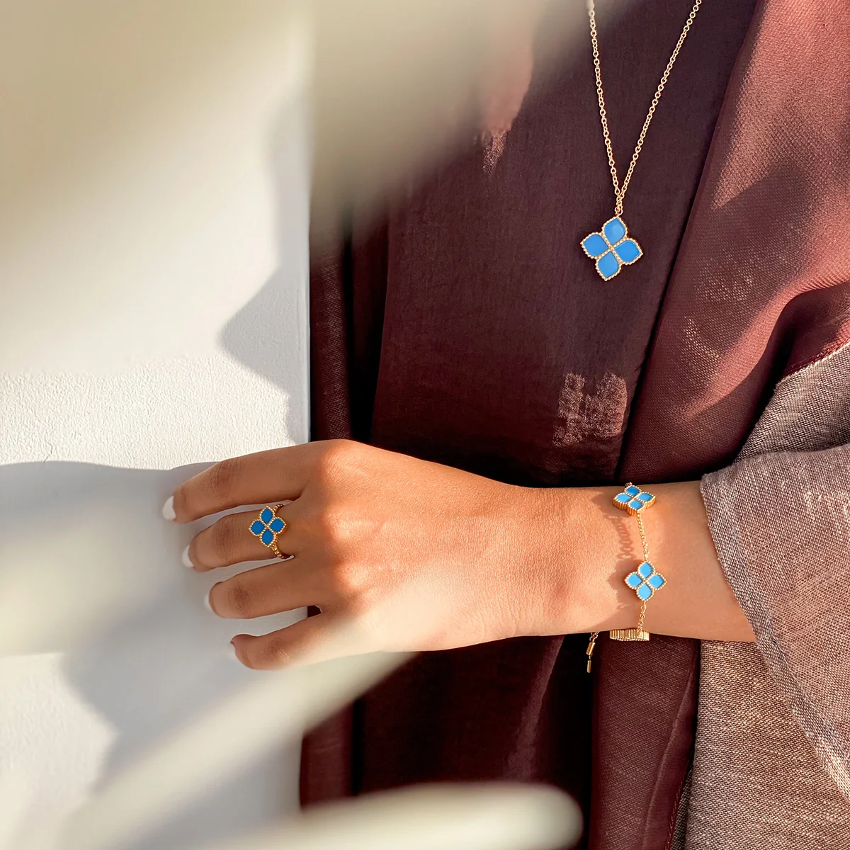Joory / Bracelet Teal Gold - Image 7