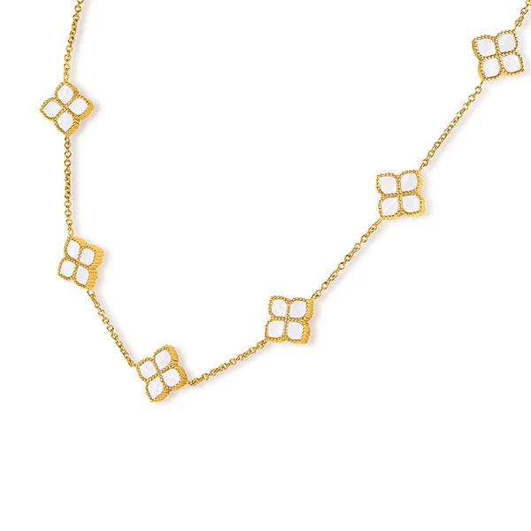 Joory / Choker Necklace Pearl Gold - Image 2