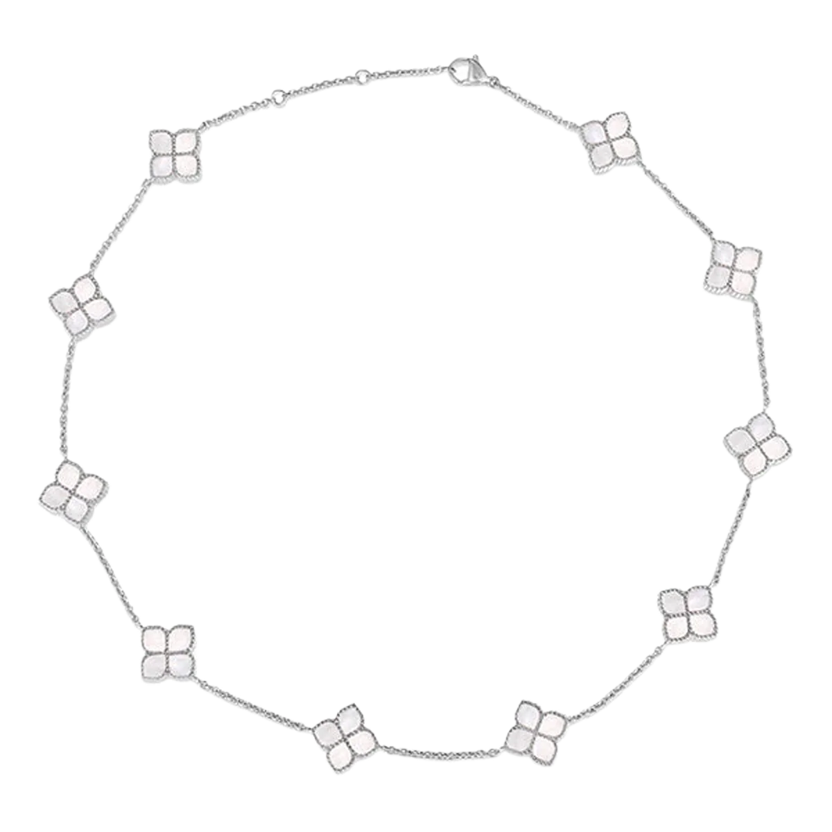 Joory / Choker Necklace Pearl Silver