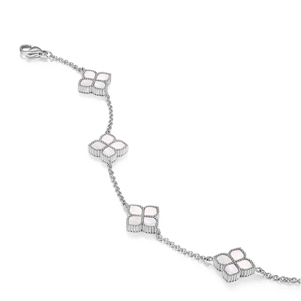 Joory / Choker Necklace Pearl Silver - Image 3