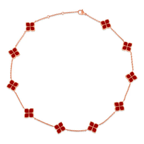 Joory / Choker Red Rose Gold Set - Image 2