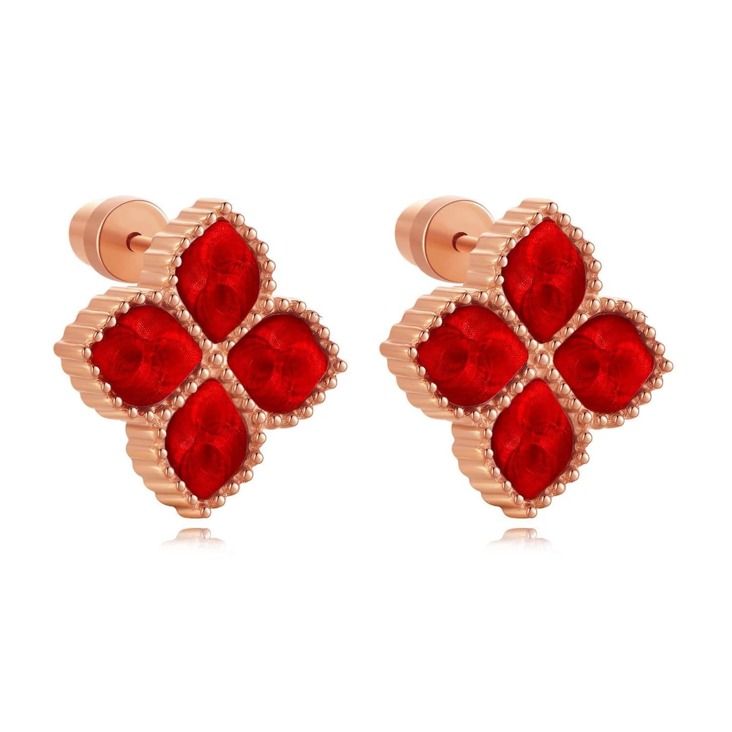Joory / Choker Red Rose Gold Set - Image 5