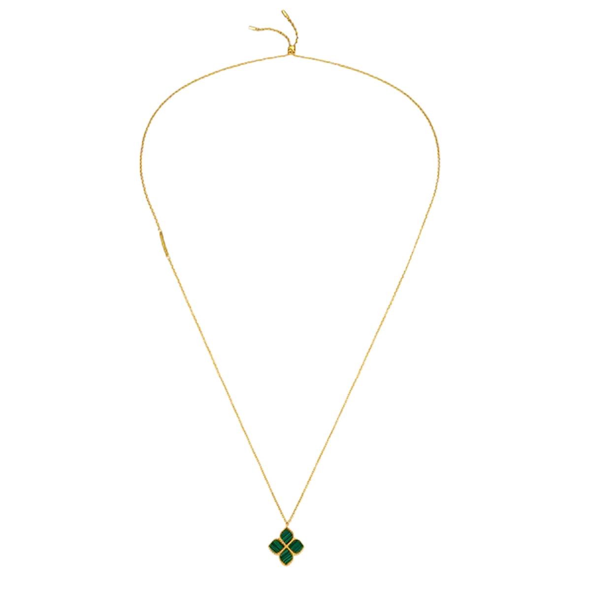 Joory / Necklace Malachite Gold - Image 3