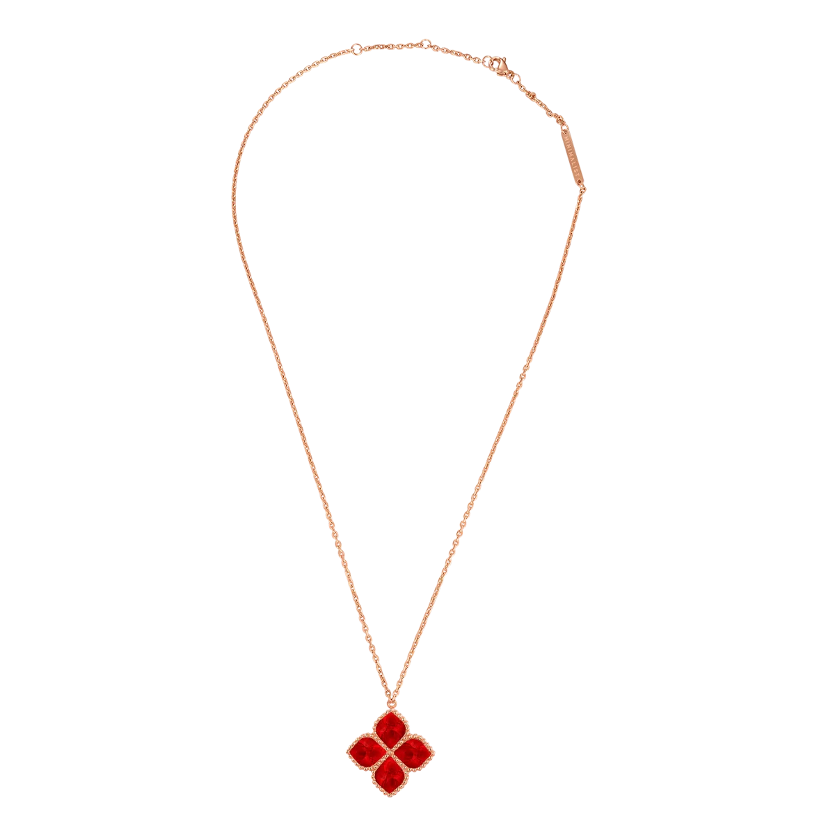 Joory / Necklace Red Rose Gold - Image 3