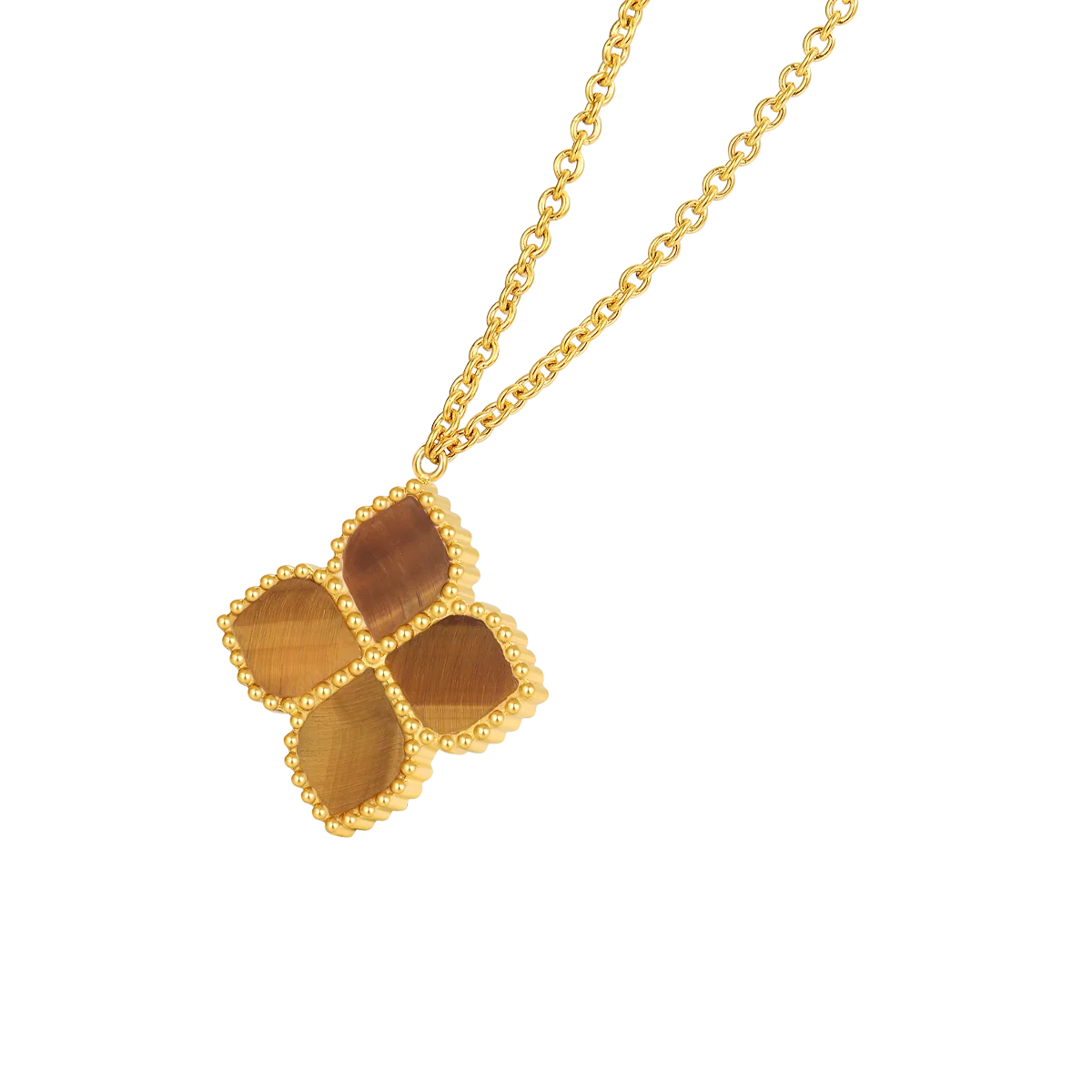 Joory / Necklace Tiger Eye Gold - Image 2