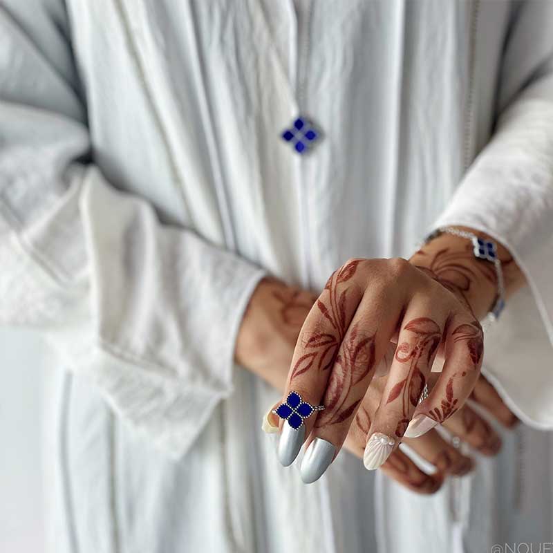 Joory / Ring Blue Silver - Image 4