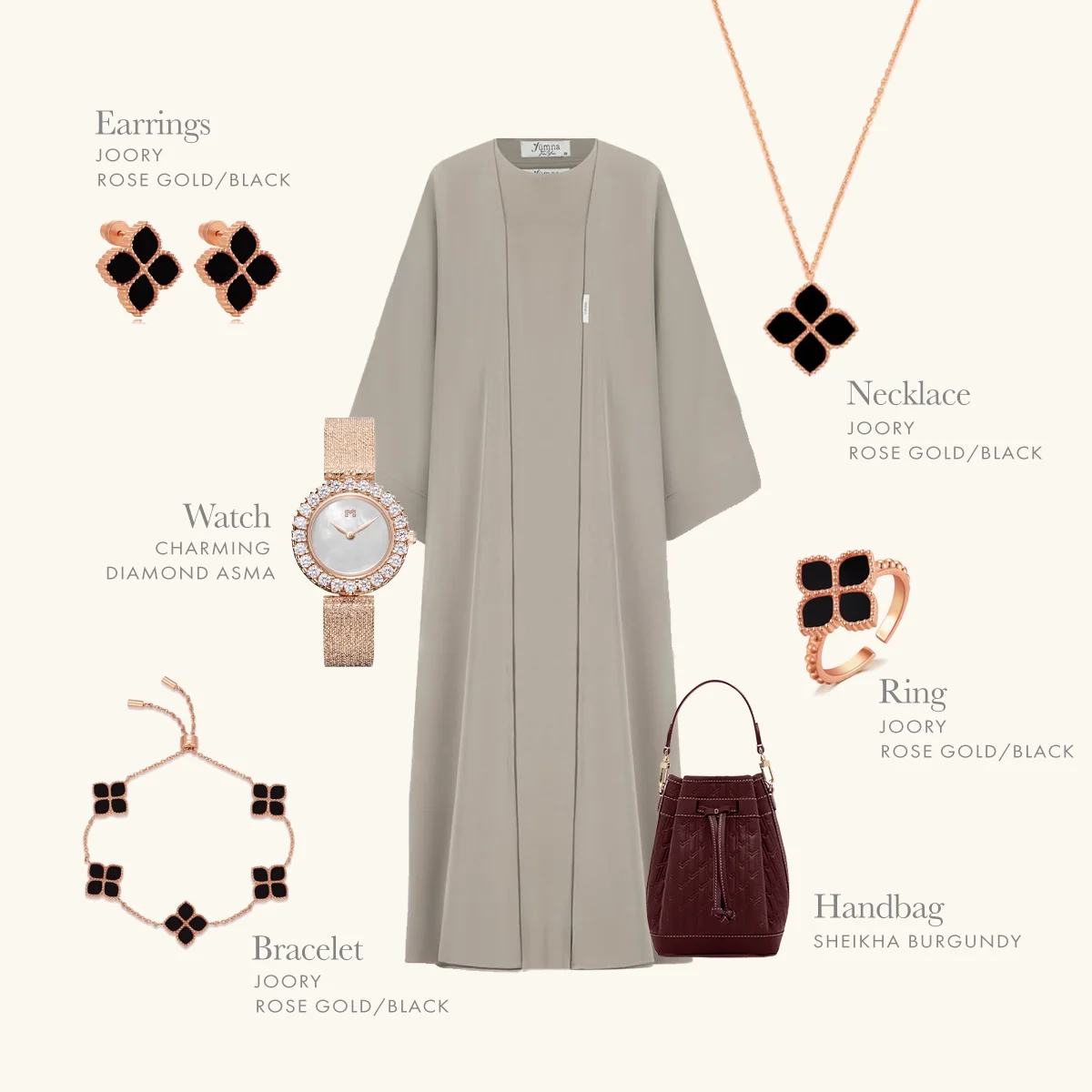Joory / Set Black Rose Gold - Image 13