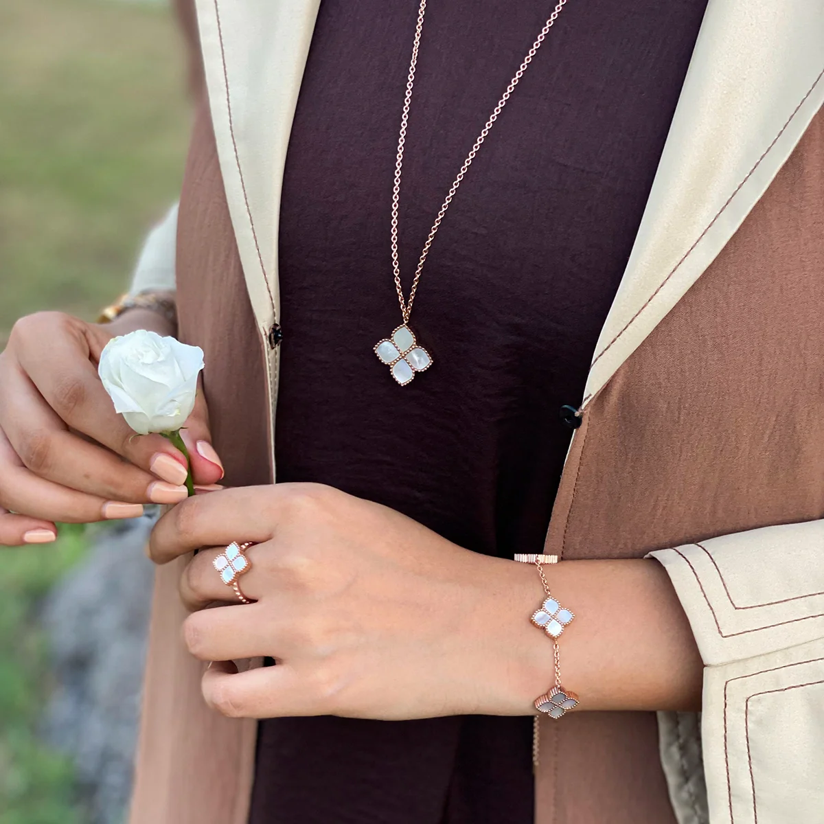 Joory / Set Pearl Rose Gold - Image 9