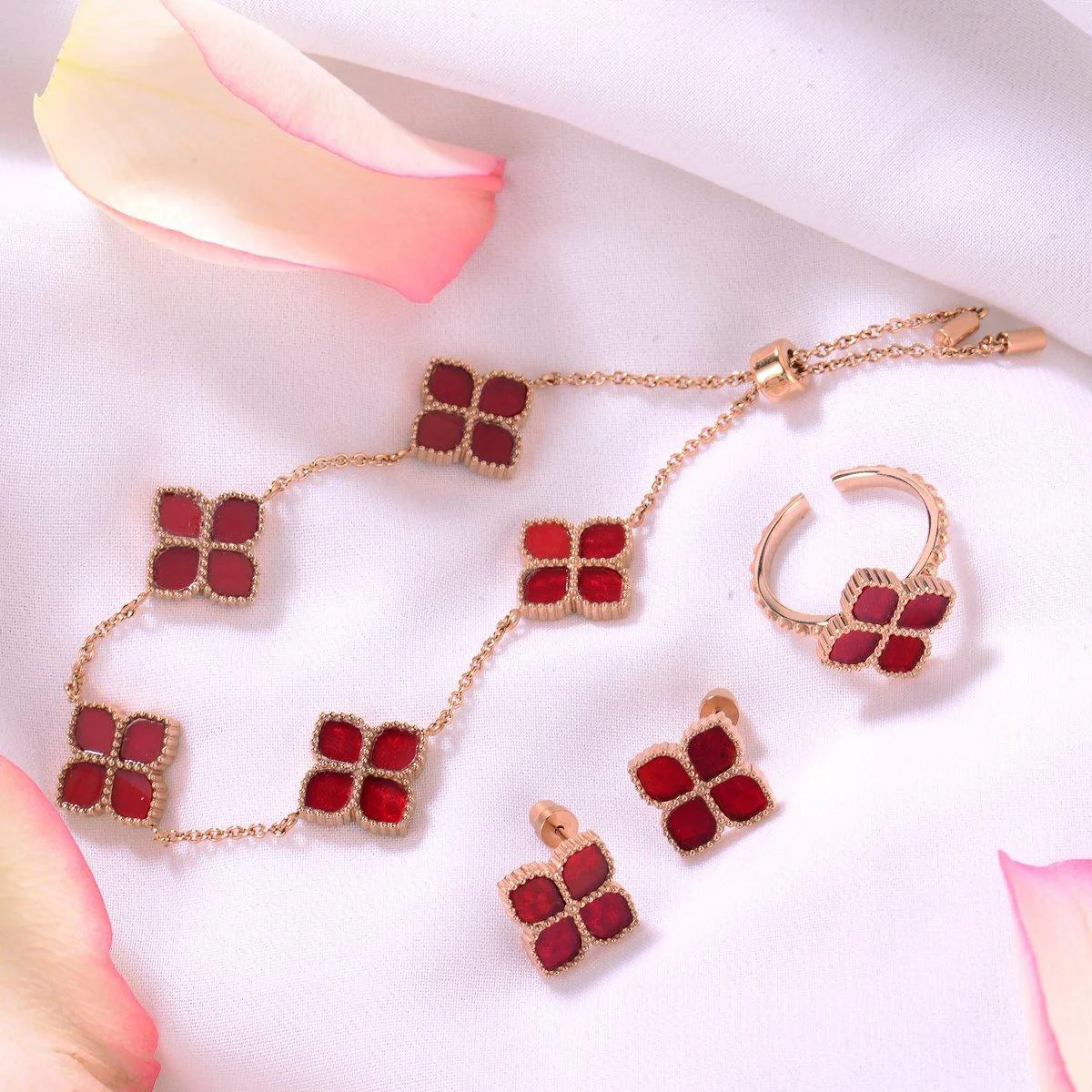 Joory / Set Red Rose Gold - Image 8