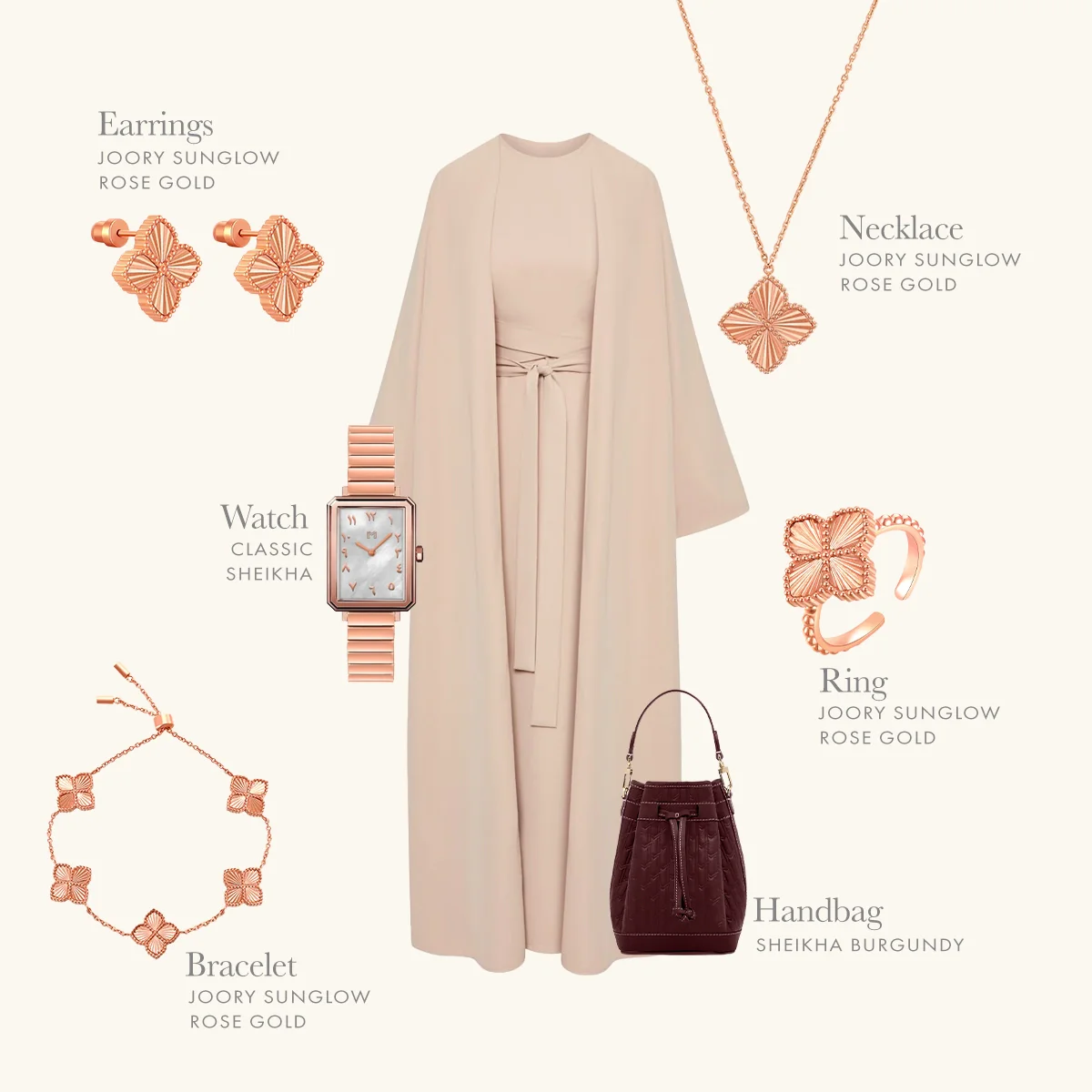 Joory / Set Sunglow Rose Gold - Image 12
