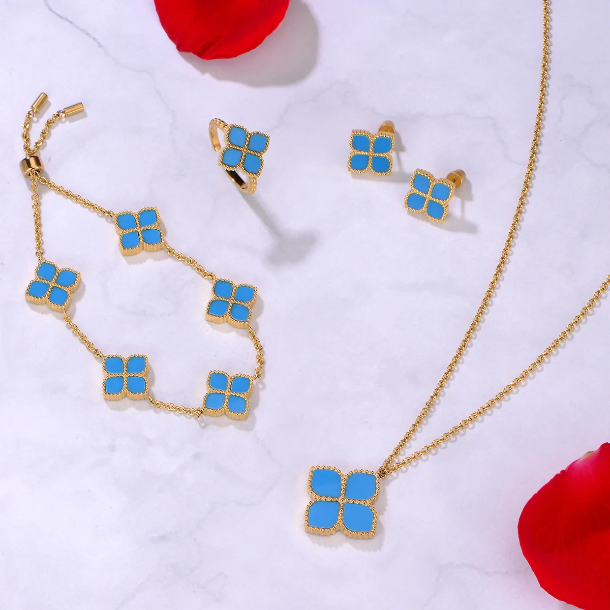 Joory / Set Teal Gold - Image 7