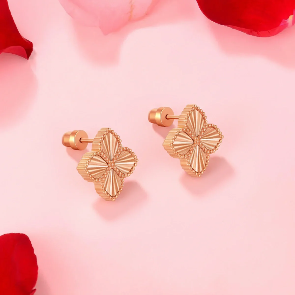 Joory / Sunglow Earrings Rose Gold - Image 3