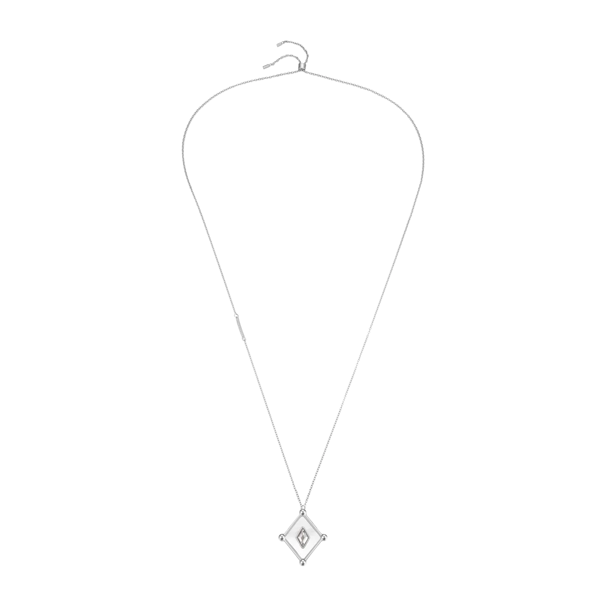Kite / Necklace Pearl Silver - Image 3